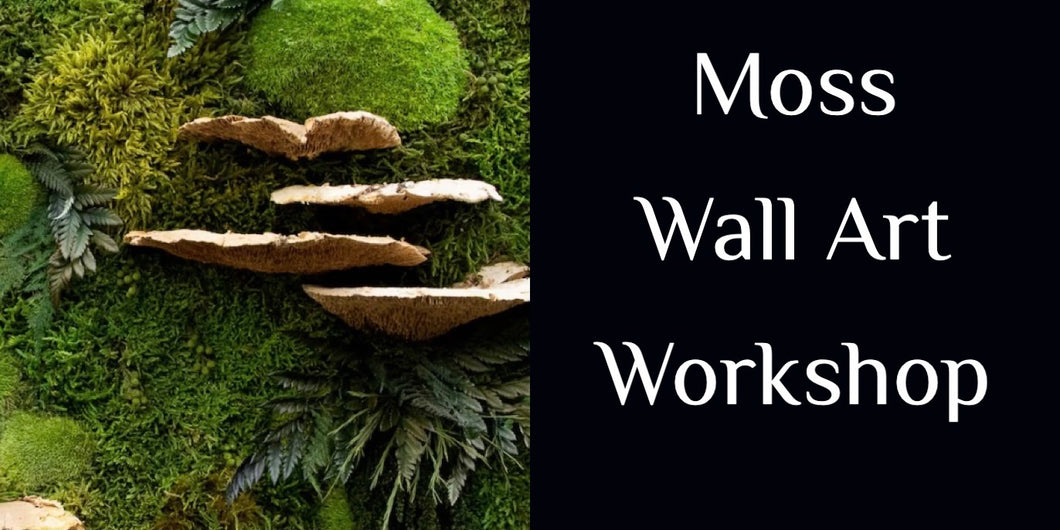 Moss Wall Art Workshop